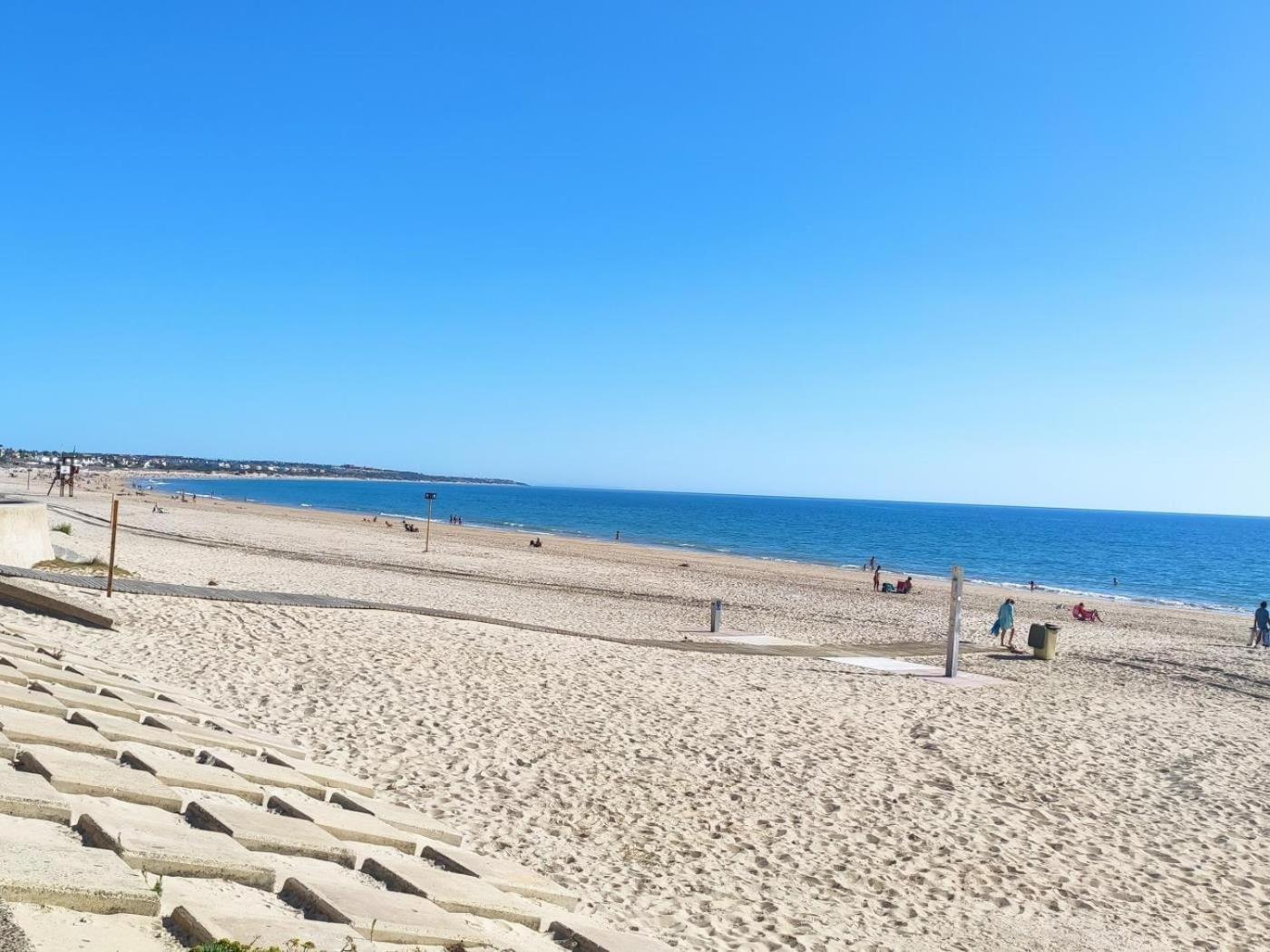 チクラナ・デ・ラ・フロンテーラ Chiclana.Balconera.1ªlinea Playaヴィラ エクステリア 写真